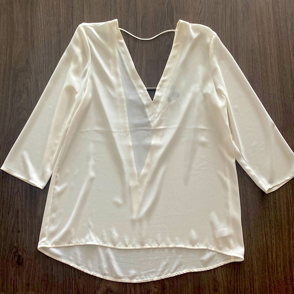 Express Double V Blouse